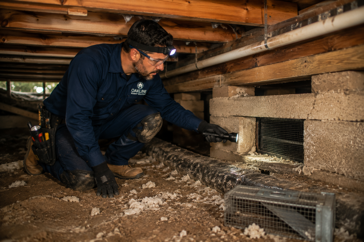 Home Page 15 Crawlspaces are a common nesting spot for rats.